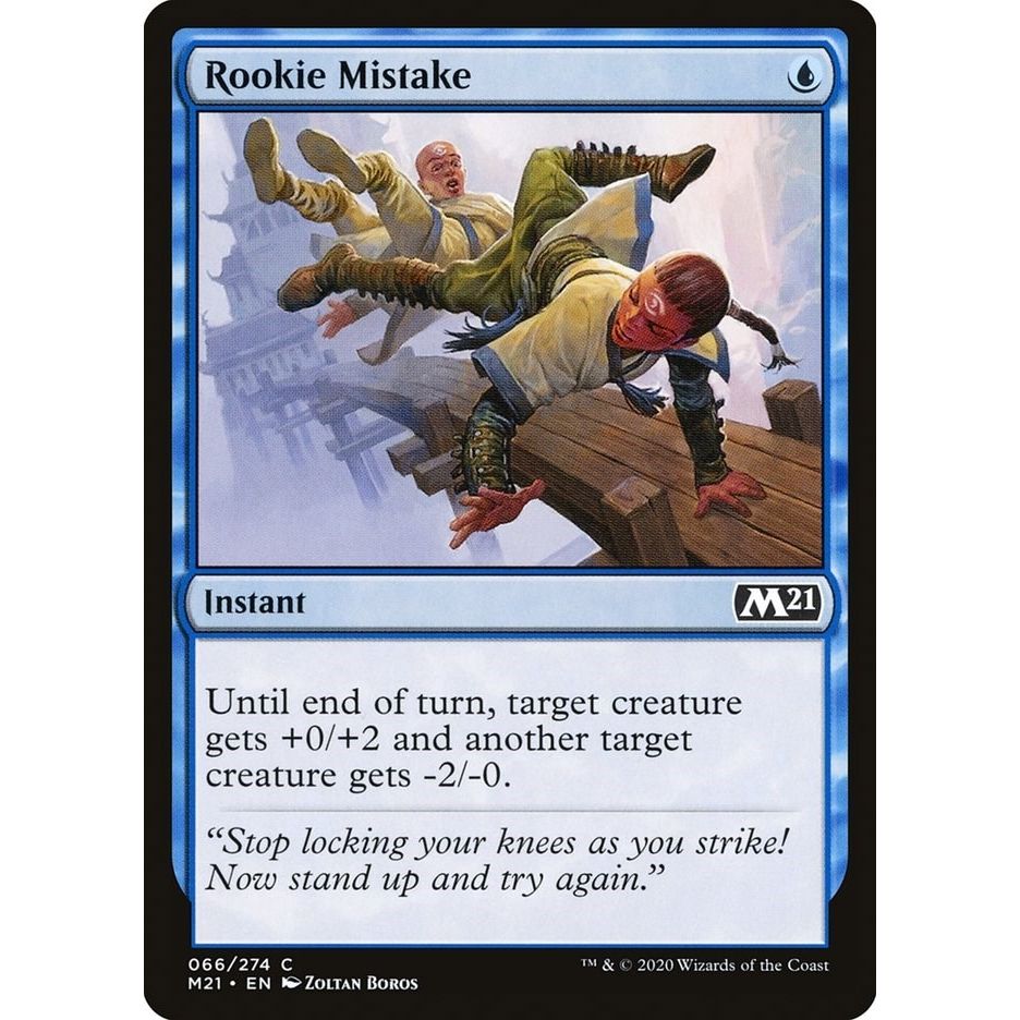 Image for Rookie Mistake (66) (M21) - Magic: The Gathering
