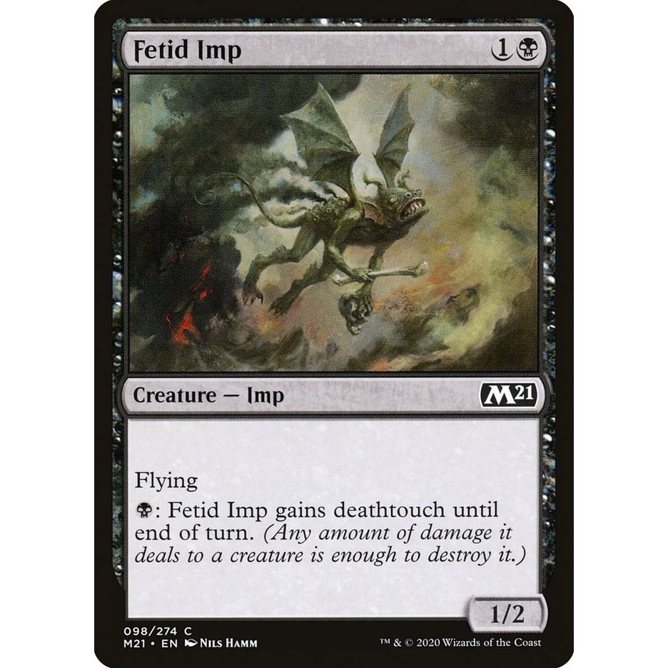 Image for Fetid Imp (98) (M21) - Magic: The Gathering