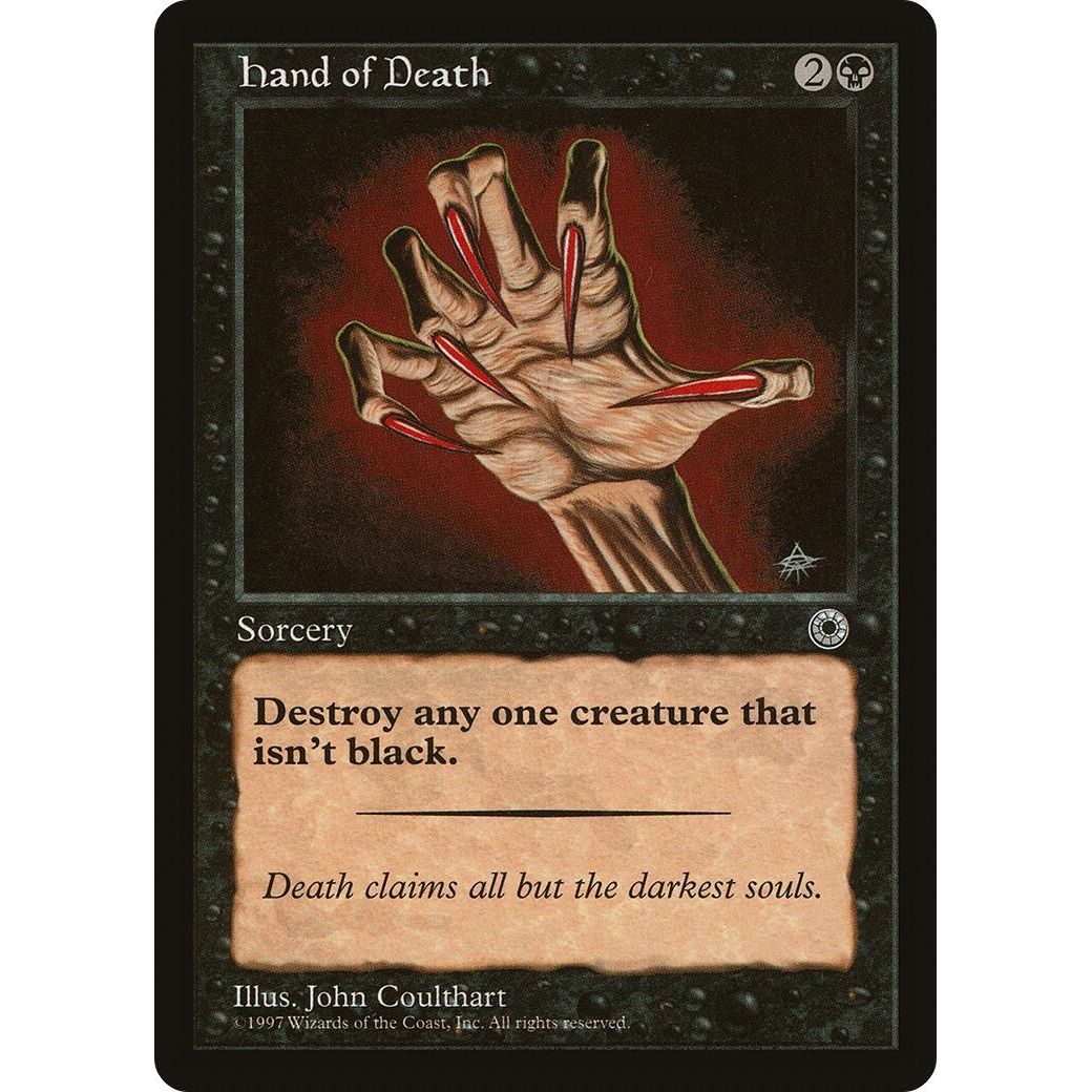 Image for Hand of Death (POR) - Magic: The Gathering