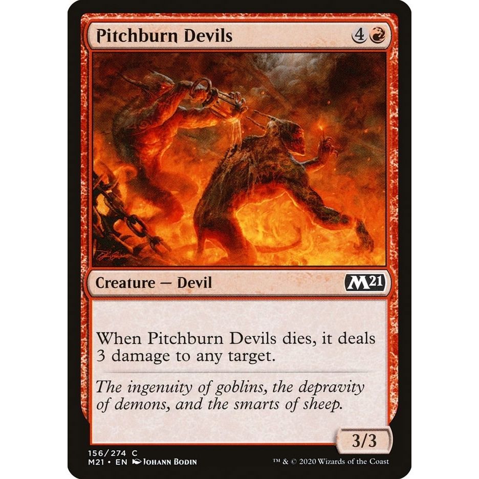 Image for Pitchburn Devils (156) (M21) - Magic: The Gathering