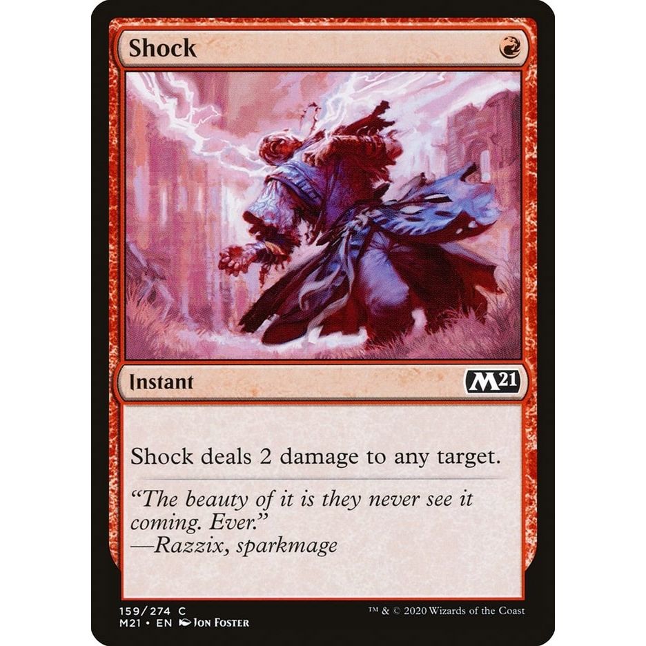 Image for Shock (159) (M21) - Magic: The Gathering