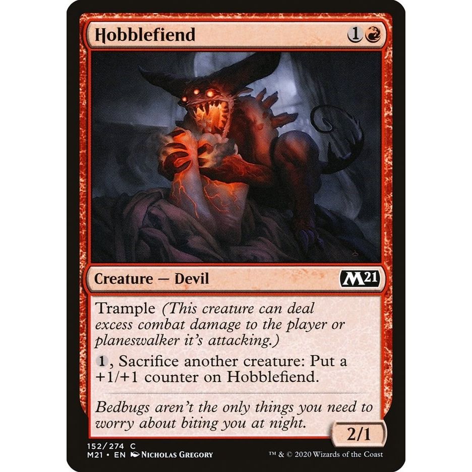 Image for Hobblefiend (152) (M21) - Magic: The Gathering
