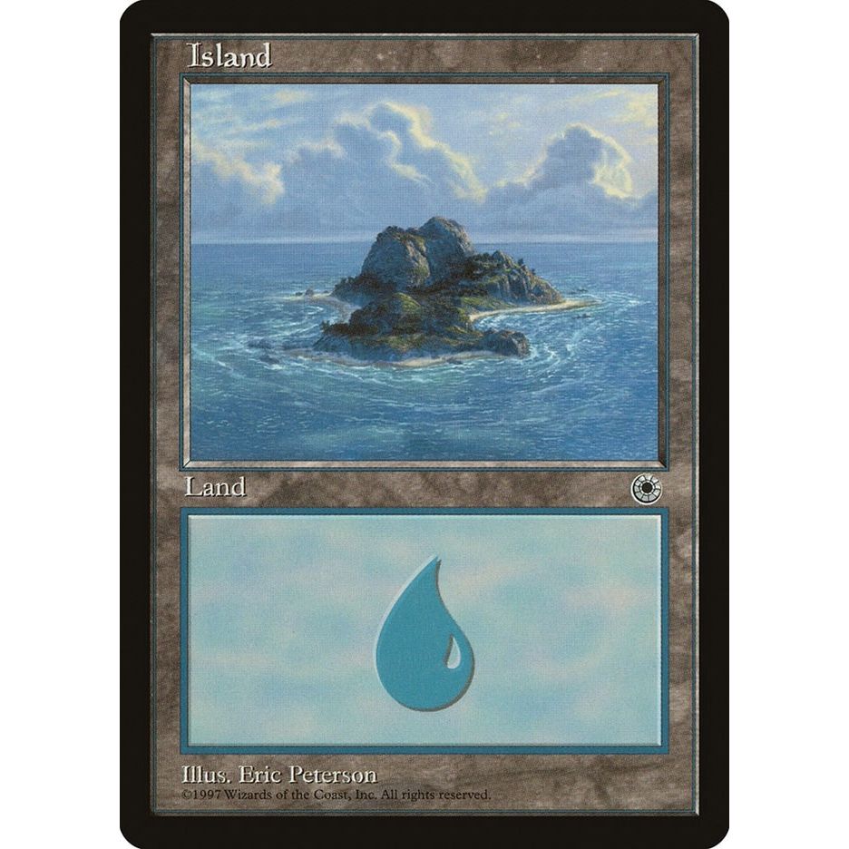 Image for Island (Beach Right) (POR) - Magic: The Gathering