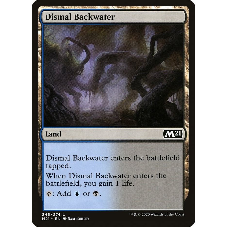 Image for Dismal Backwater (245) (M21) - Magic: The Gathering