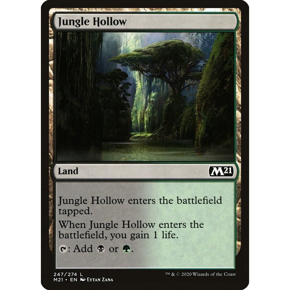 Image for Jungle Hollow (247) (M21) - Magic: The Gathering