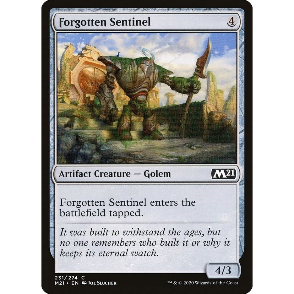 Image for Forgotten Sentinel (231) (M21) - Magic: The Gathering