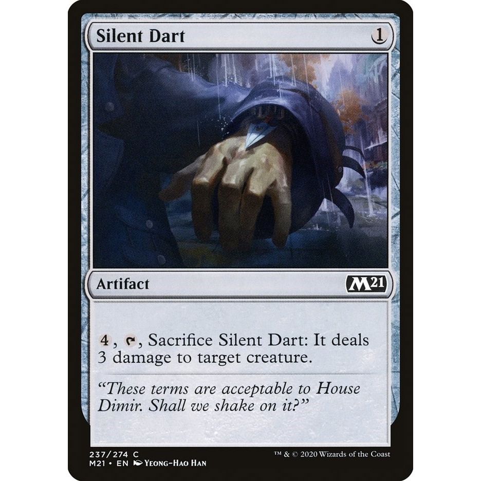 Image for Silent Dart (237) (M21) - Magic: The Gathering