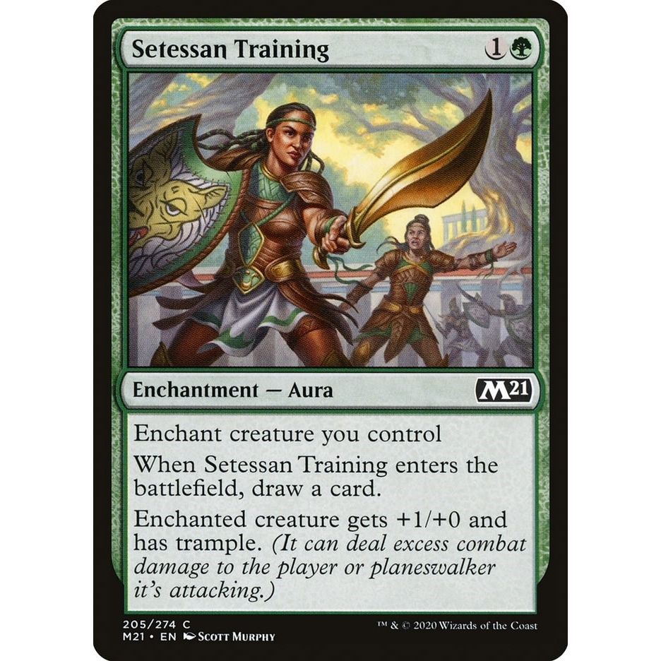 Image for Setessan Training (205) (M21) - Magic: The Gathering