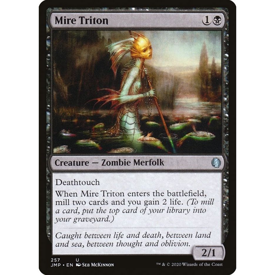 Image for Mire Triton (257) (JMP) - Magic: The Gathering