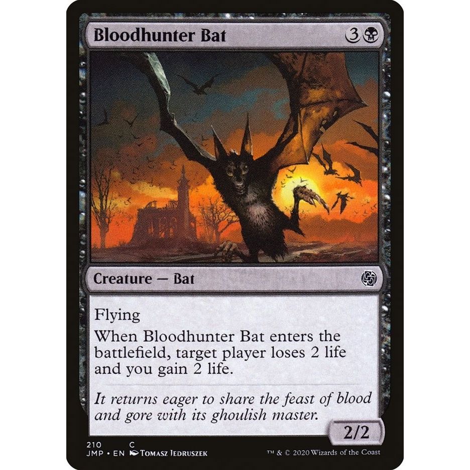 Image for Bloodhunter Bat (210) (JMP) - Magic: The Gathering