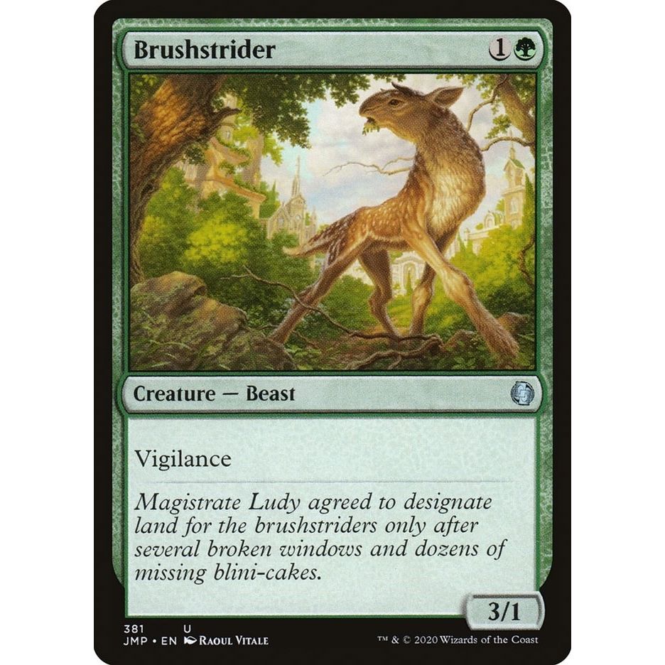 Image for Brushstrider (381) (JMP) - Magic: The Gathering