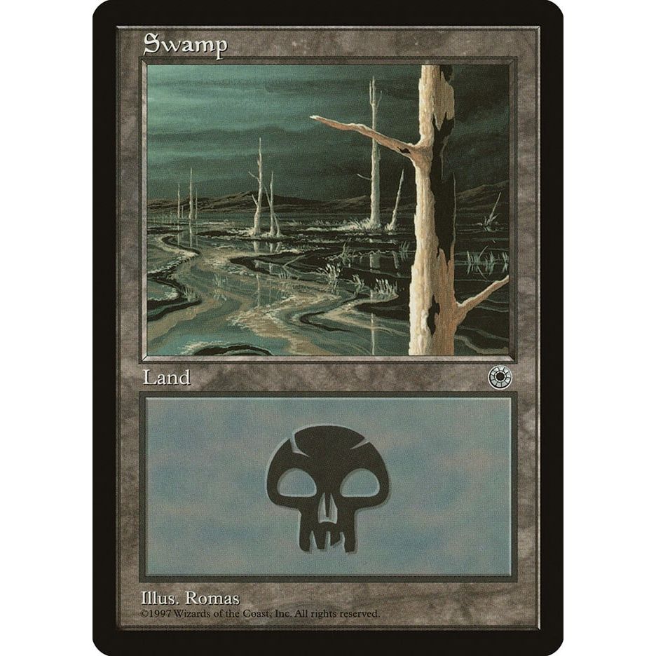 Image for Swamp (White Tree) (POR) - Magic: The Gathering