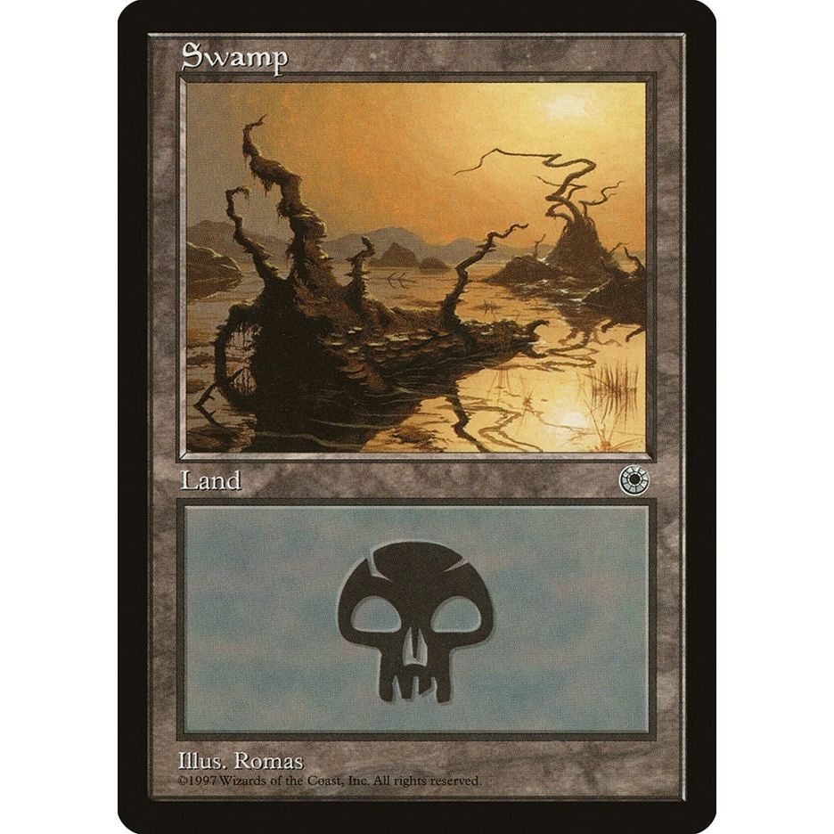 Image for Swamp (Yellow Sun) (POR) - Magic: The Gathering