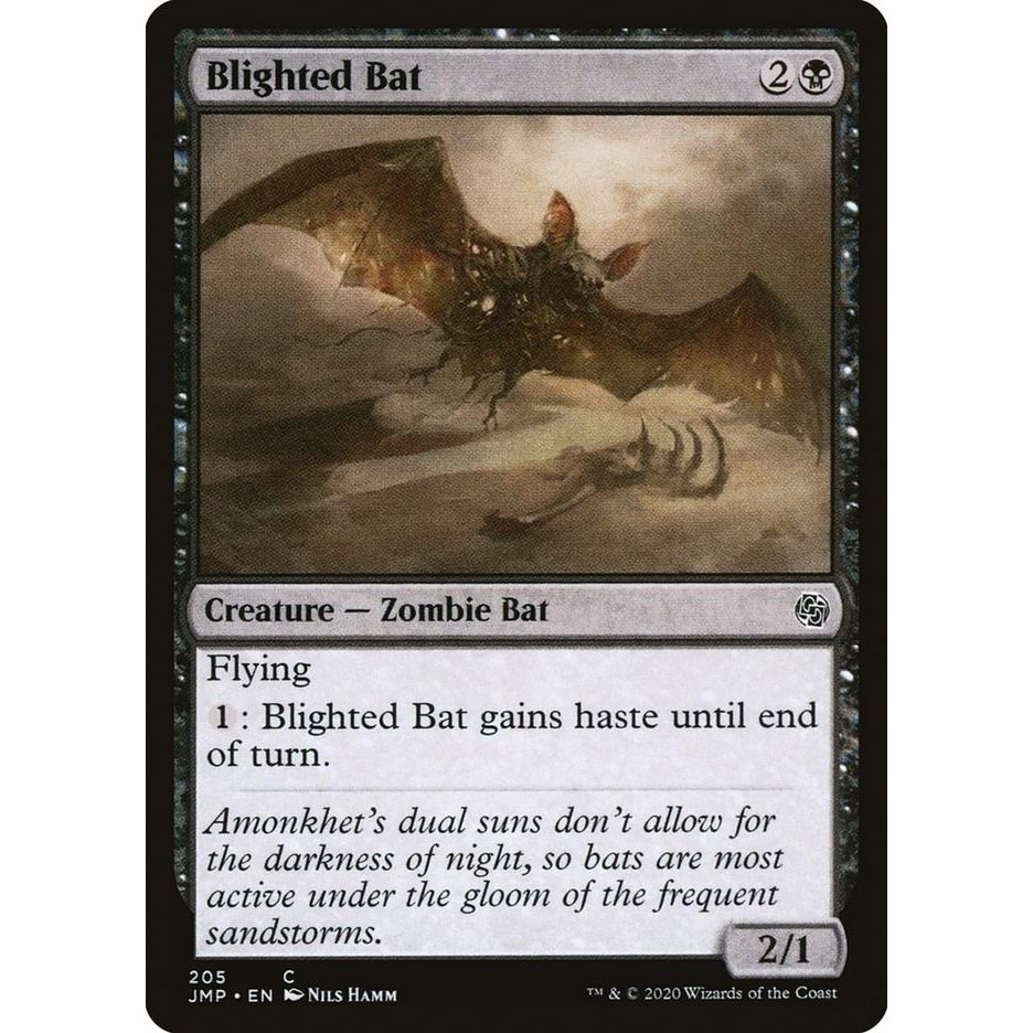 Image for Blighted Bat (205) (JMP) - Magic: The Gathering