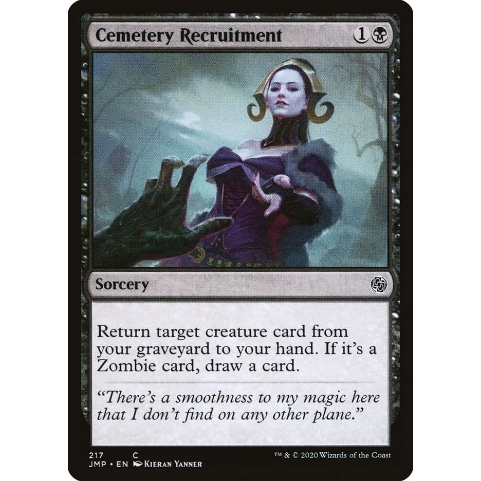 Image for Cemetery Recruitment (217) (JMP) - Magic: The Gathering