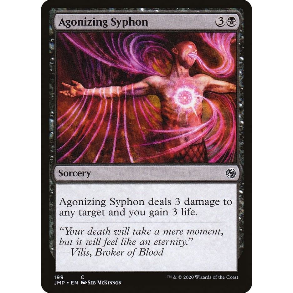 Image for Agonizing Syphon (199) (JMP) - Magic: The Gathering
