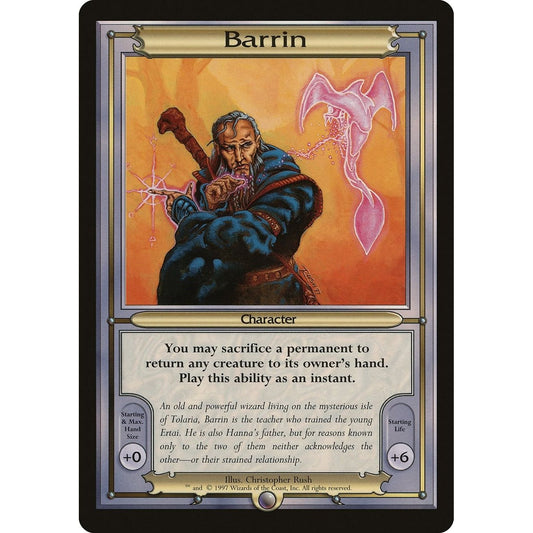 Image for Barrin (Oversize) (VNG) - Magic: The Gathering
