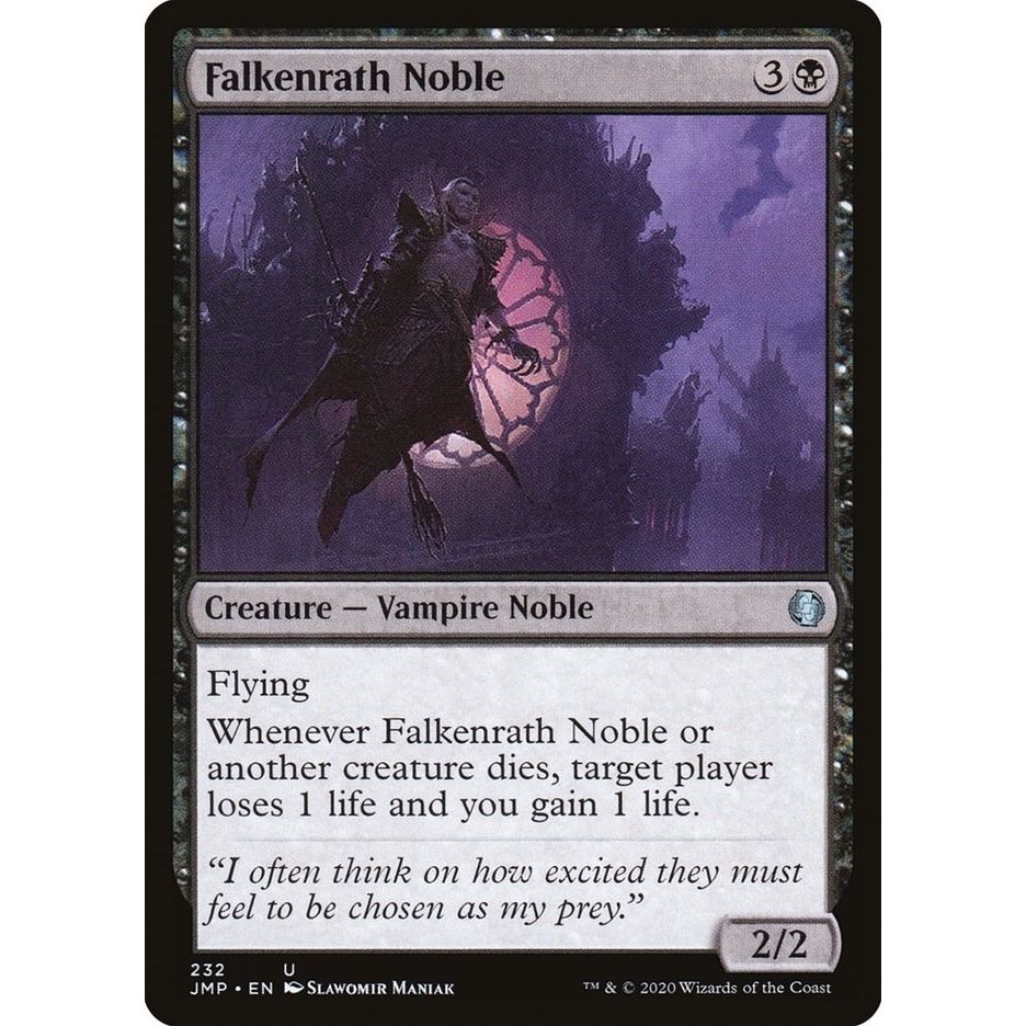 Image for Falkenrath Noble (232) (JMP) - Magic: The Gathering