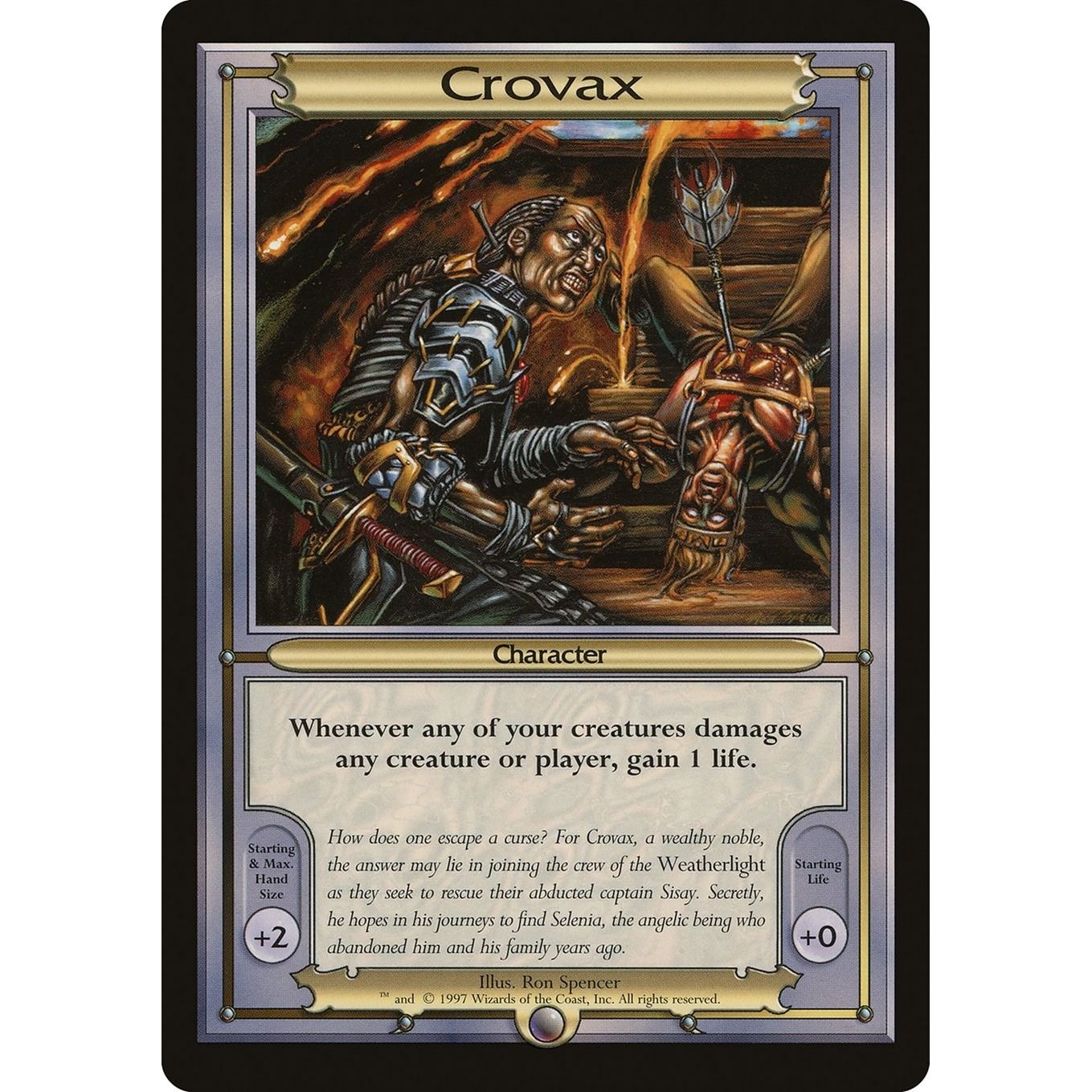 Image for Crovax (Oversize) (VNG) - Magic: The Gathering
