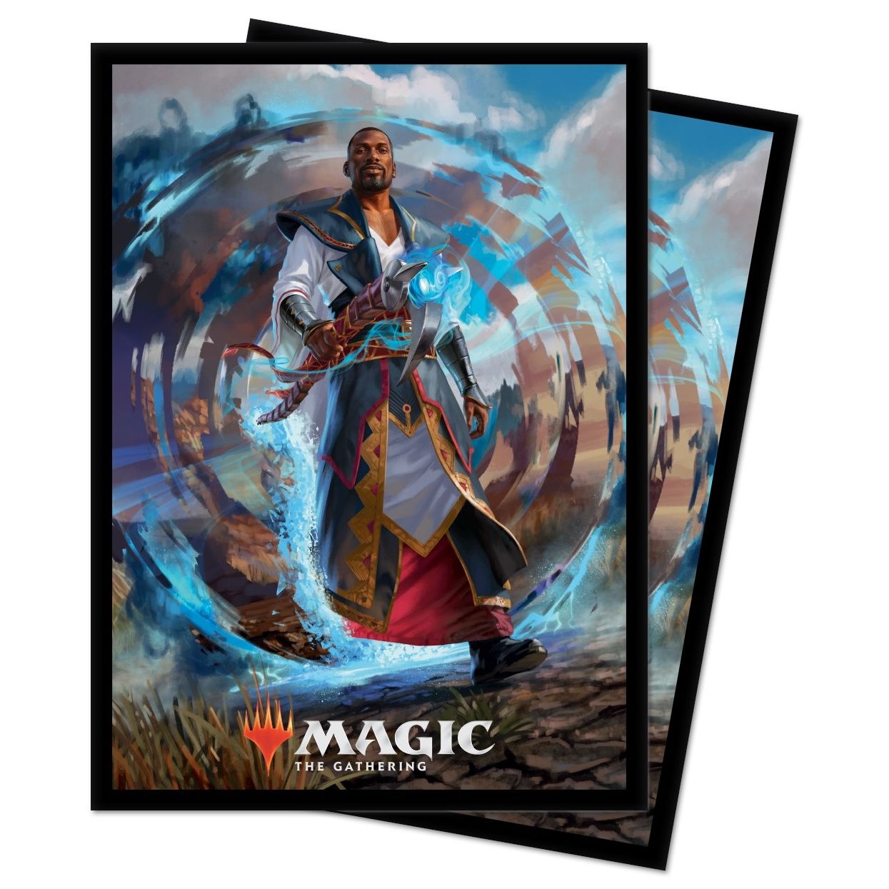 Image for Core Set 2021 Teferi Standard Deck Protectors for Magic (100-pack) - Card Sleeves