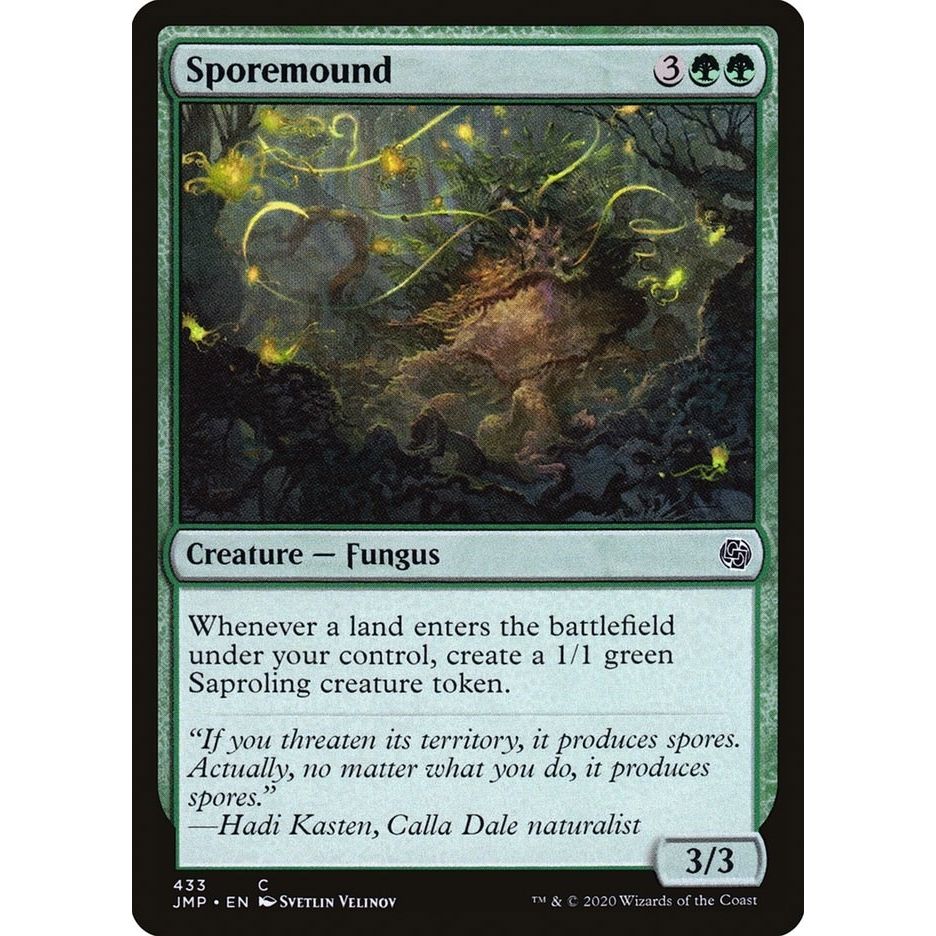 Image for Sporemound (433) (JMP) - Magic: The Gathering