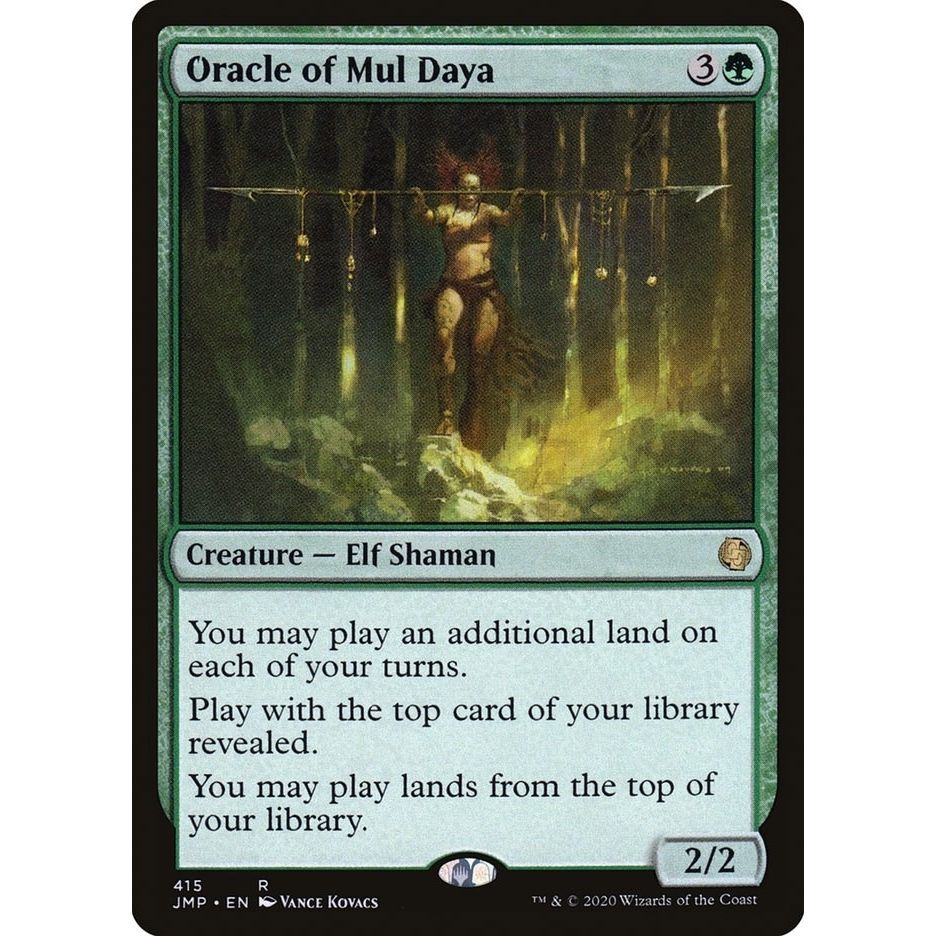 Image for Oracle of Mul Daya (415) (JMP) - Magic: The Gathering