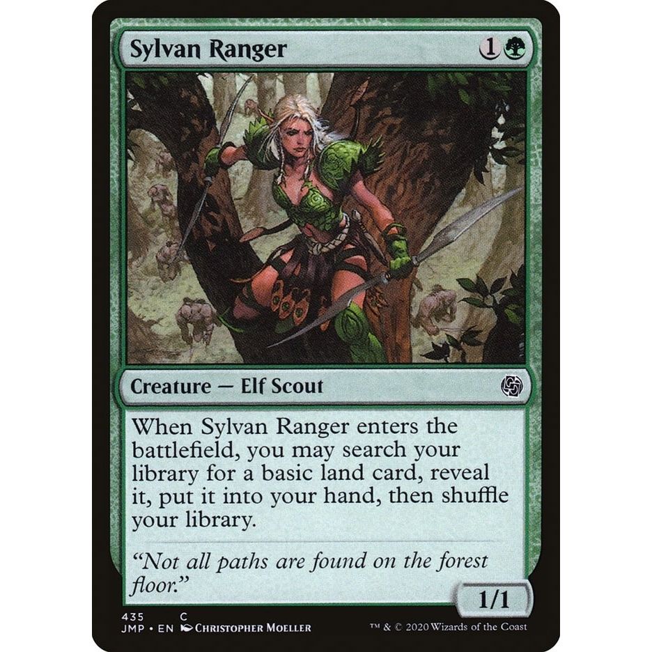 Image for Sylvan Ranger (435) (JMP) - Magic: The Gathering