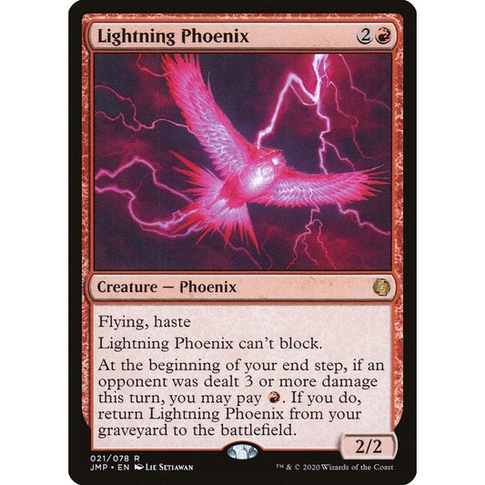 Image for Lightning Phoenix (21) (JMP) - Magic: The Gathering