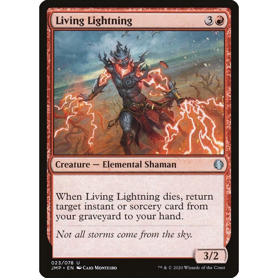 Image for Living Lightning (23) (JMP) - Magic: The Gathering