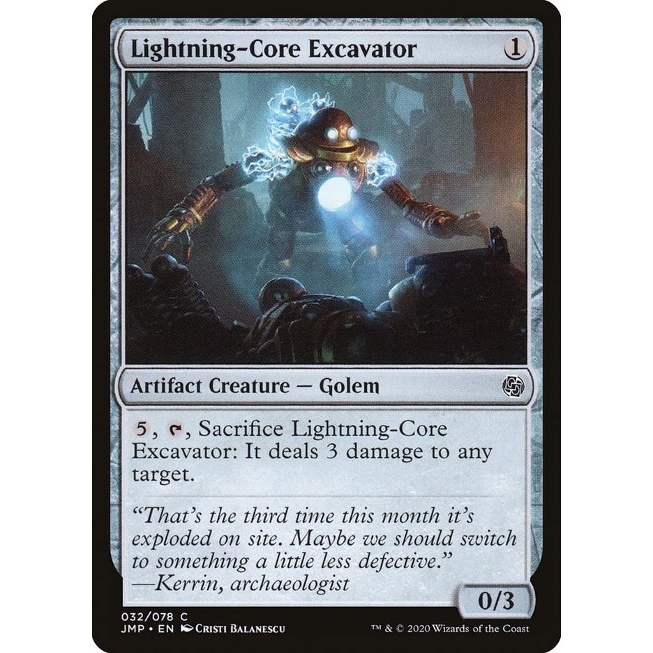 Image for Lightning-Core Excavator (32) (JMP) - Magic: The Gathering