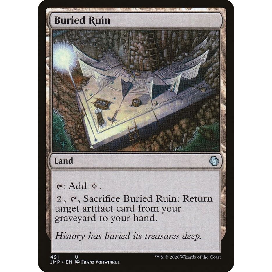 Image for Buried Ruin (491) (JMP) - Magic: The Gathering