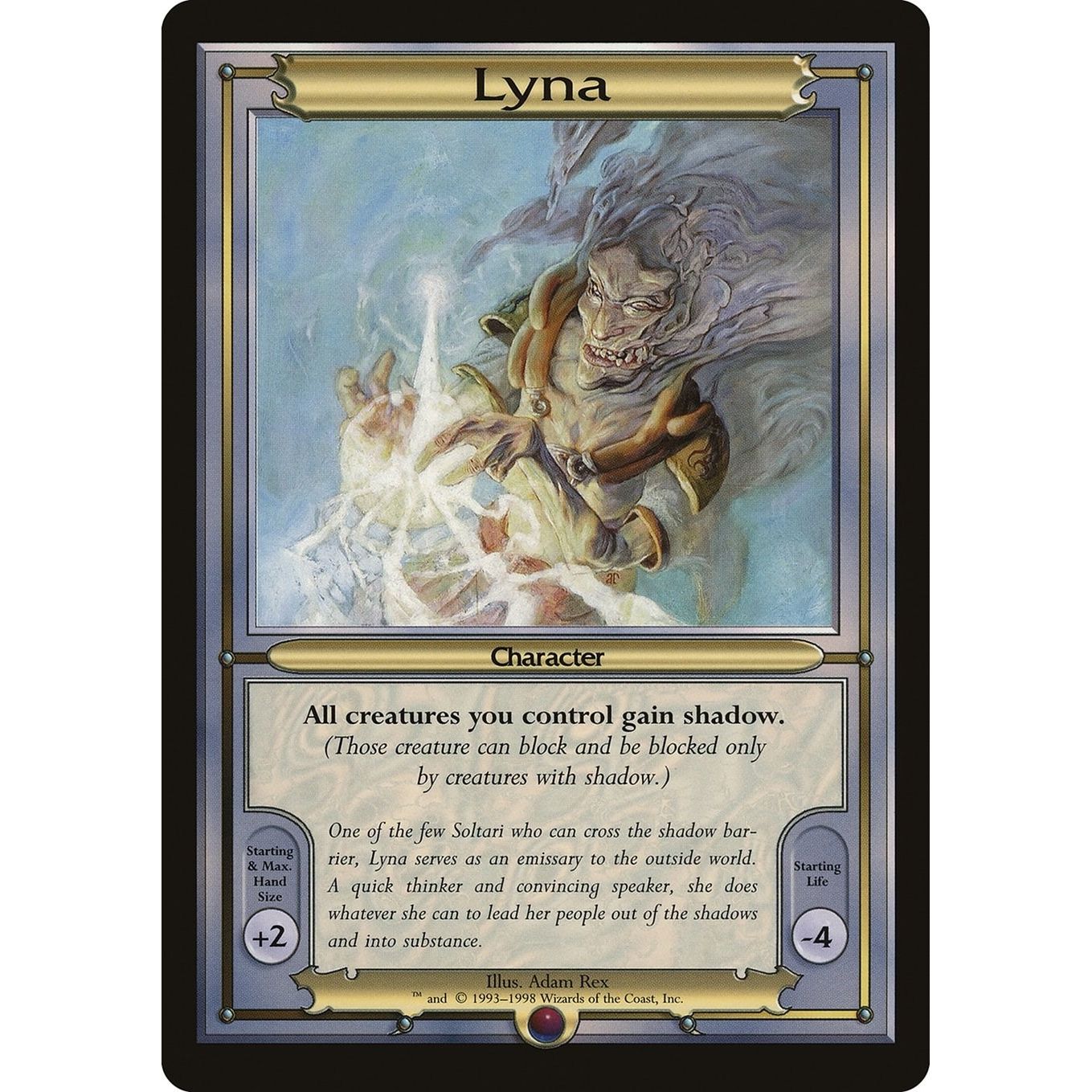 Image for Lyna (Oversize) (VNG) - Magic: The Gathering