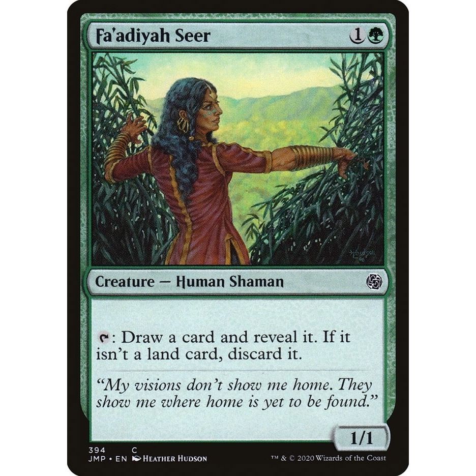 Image for Fa'adiyah Seer (394) (JMP) - Magic: The Gathering