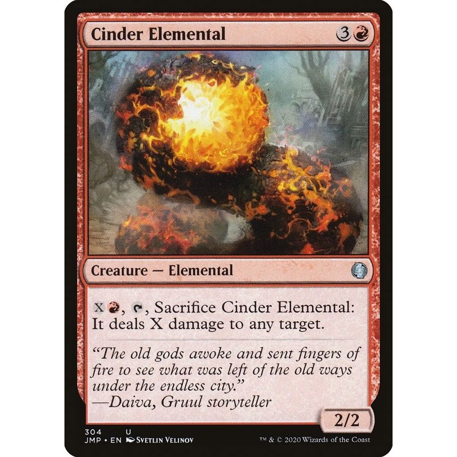Image for Cinder Elemental (304) (JMP) - Magic: The Gathering