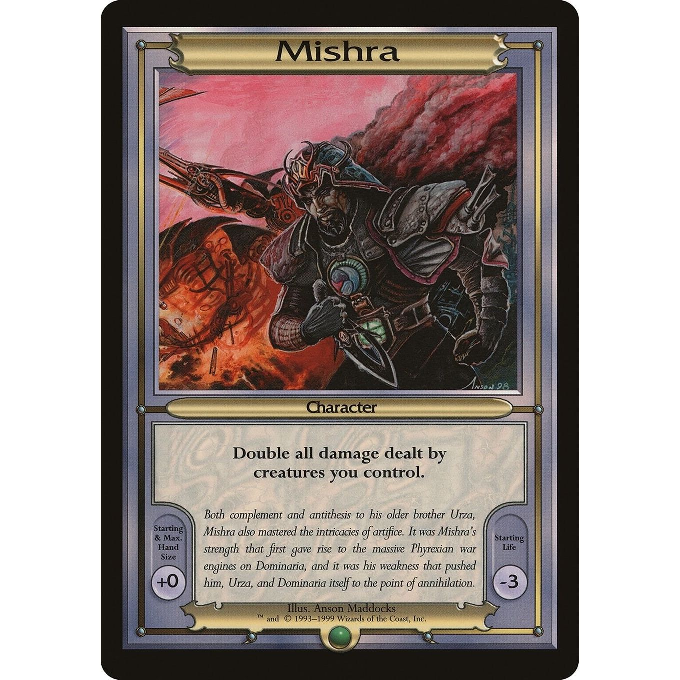 Image for Mishra (Oversize) (VNG) - Magic: The Gathering