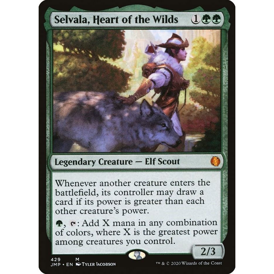 Image for Selvala, Heart of the Wilds (429) (JMP) - Magic: The Gathering
