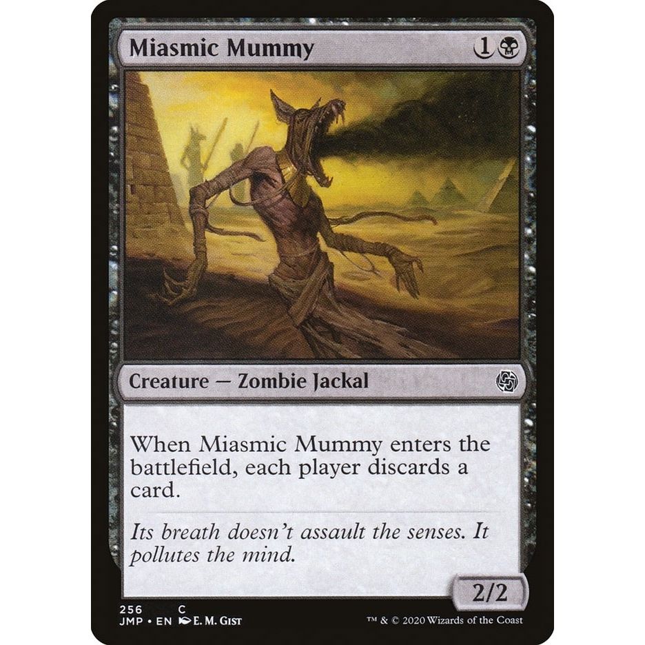 Image for Miasmic Mummy (256) (JMP) - Magic: The Gathering