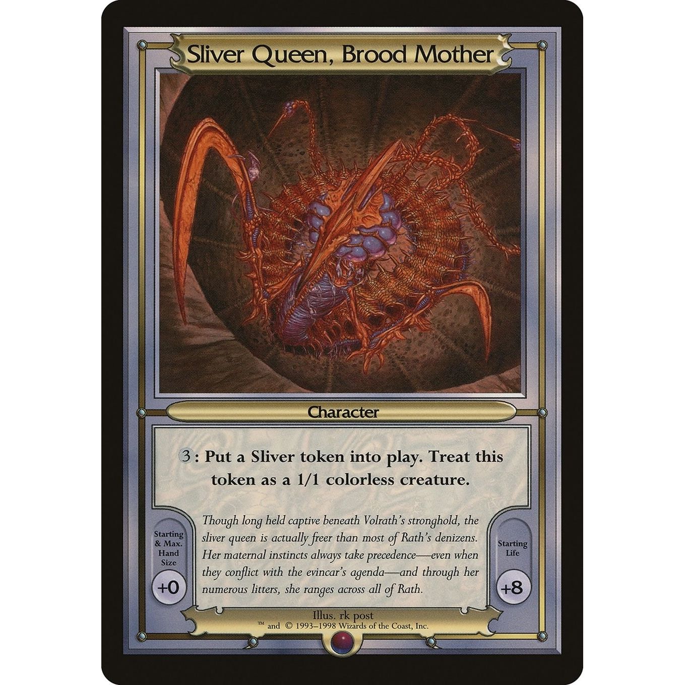 Image for Sliver Queen, Brood Mother (Oversize) (VNG) - Magic: The Gathering