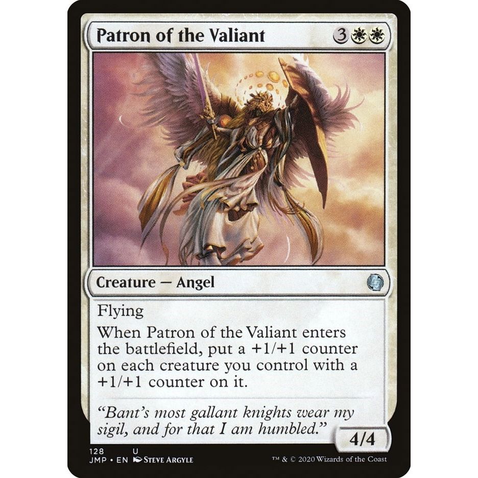 Image for Patron of the Valiant (128) (JMP) - Magic: The Gathering