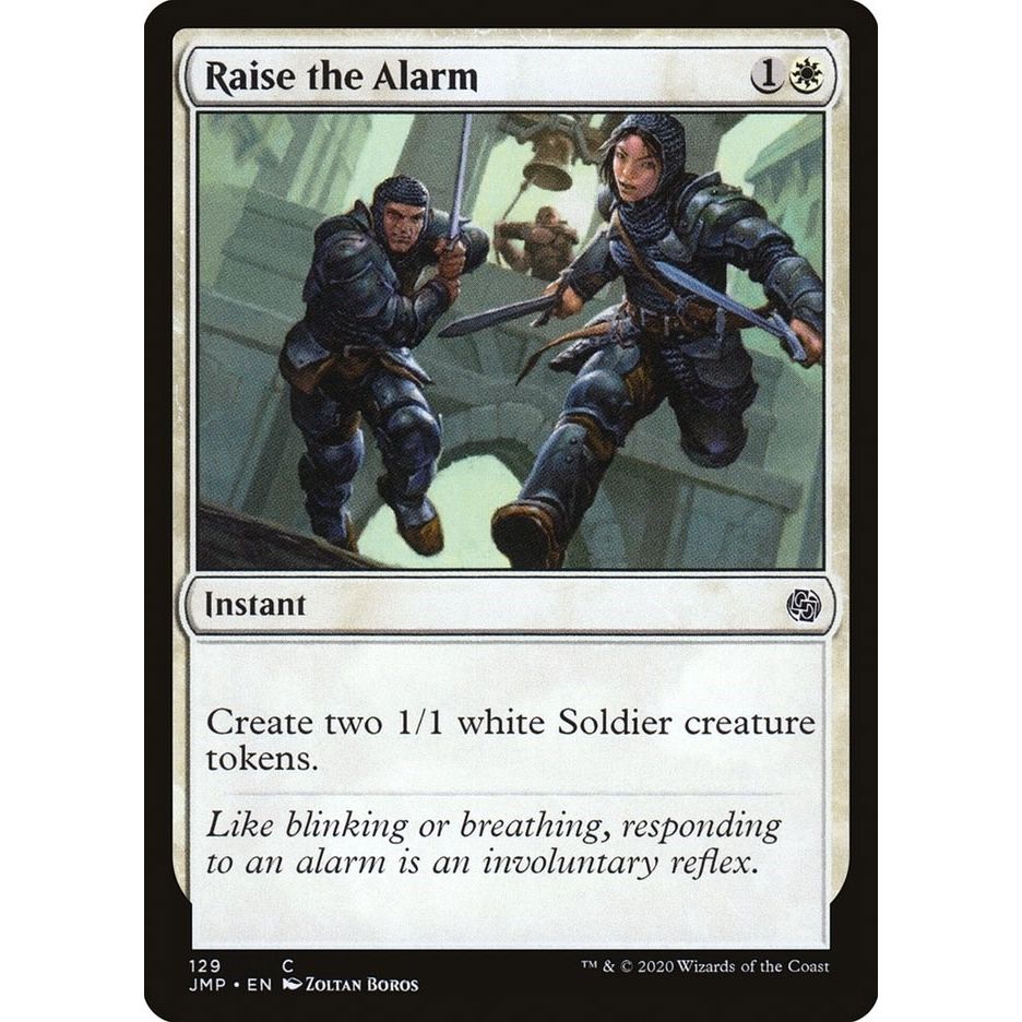 Image for Raise the Alarm (129) (JMP) - Magic: The Gathering