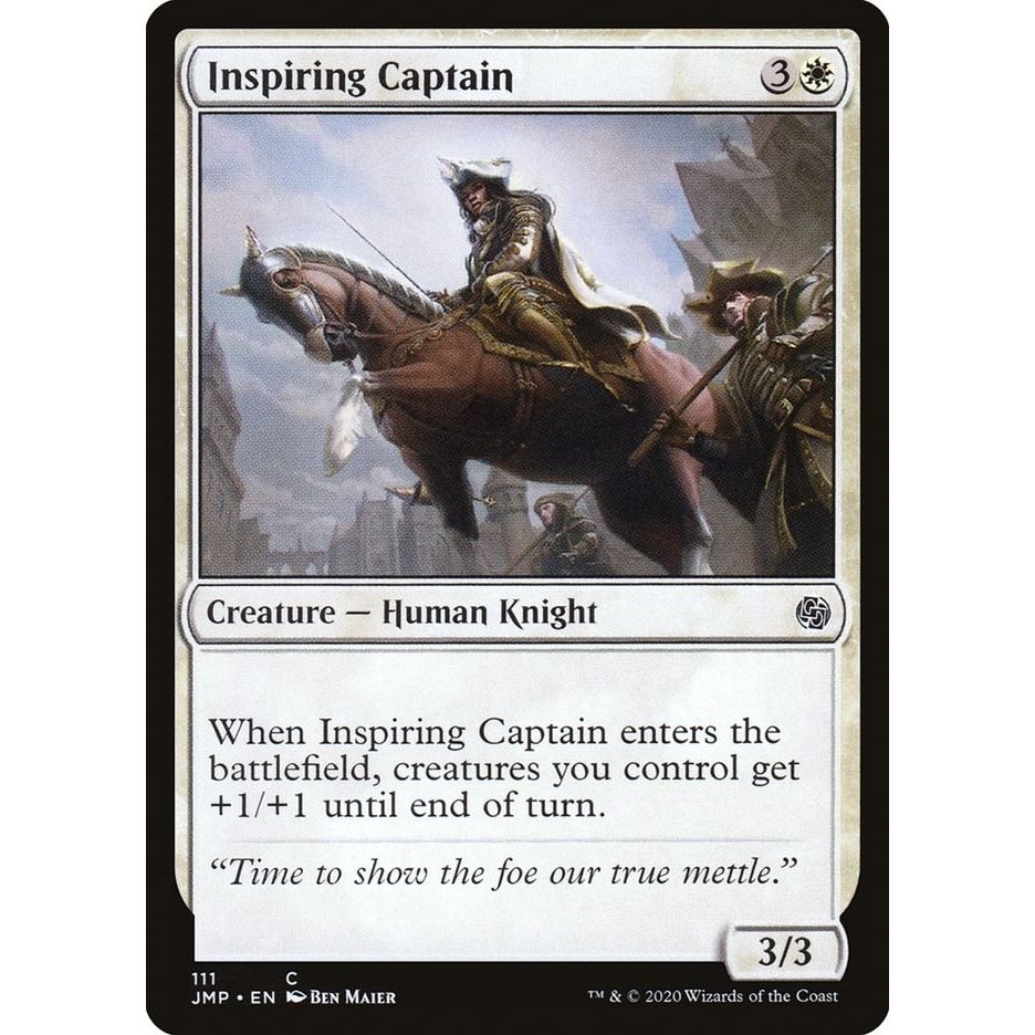 Image for Inspiring Captain (111) (JMP) - Magic: The Gathering