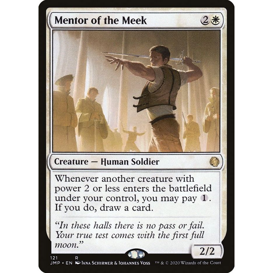Image for Mentor of the Meek (121) (JMP) - Magic: The Gathering