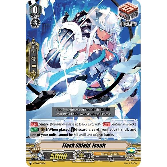 Image for Flash Shield, Iseult (V-TD11/013EN) (V-TD11) - Cardfight Vanguard