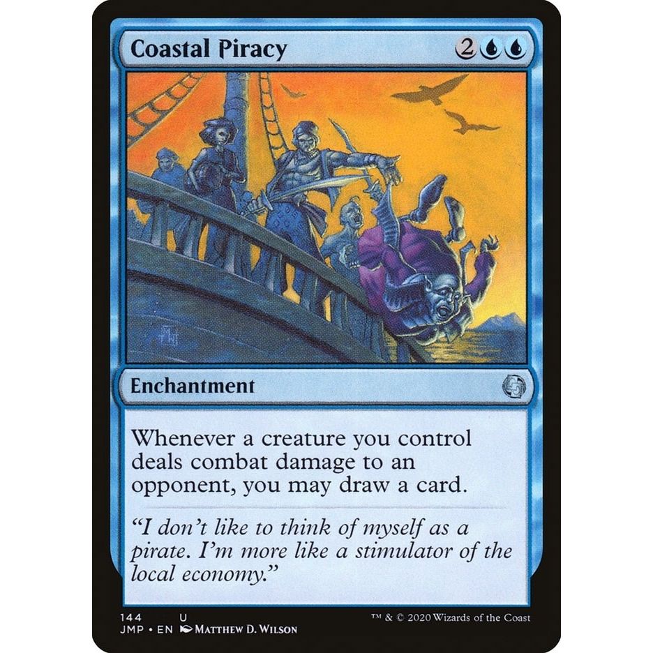 Image for Coastal Piracy (144) (JMP) - Magic: The Gathering