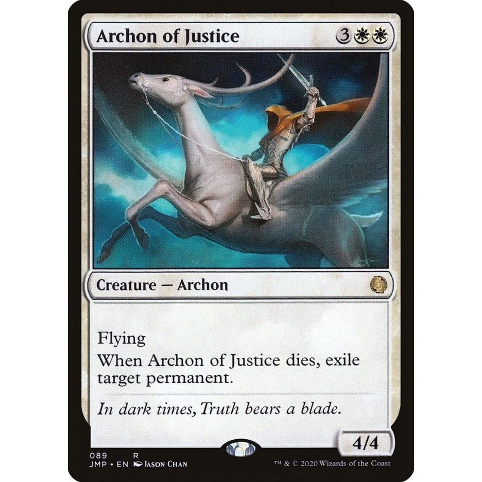 Image for Archon of Justice (89) (JMP) - Magic: The Gathering