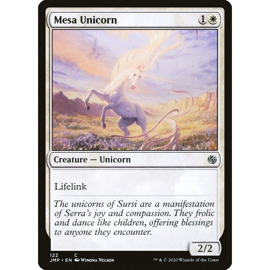 Image for Mesa Unicorn (122) (JMP) - Magic: The Gathering