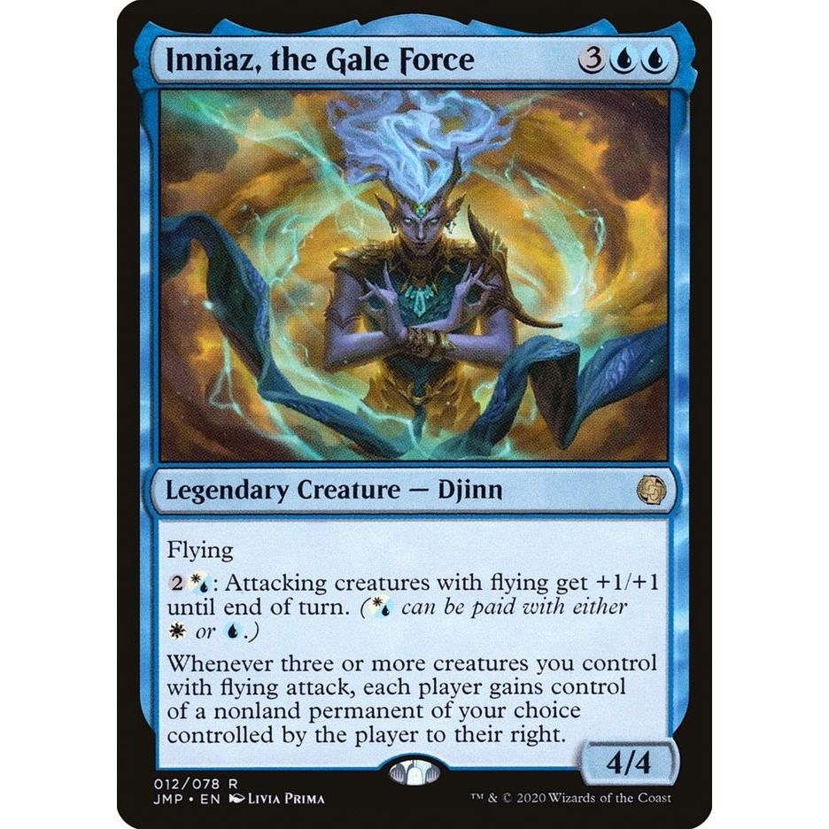 Image for Inniaz, the Gale Force (12) (JMP) - Magic: The Gathering