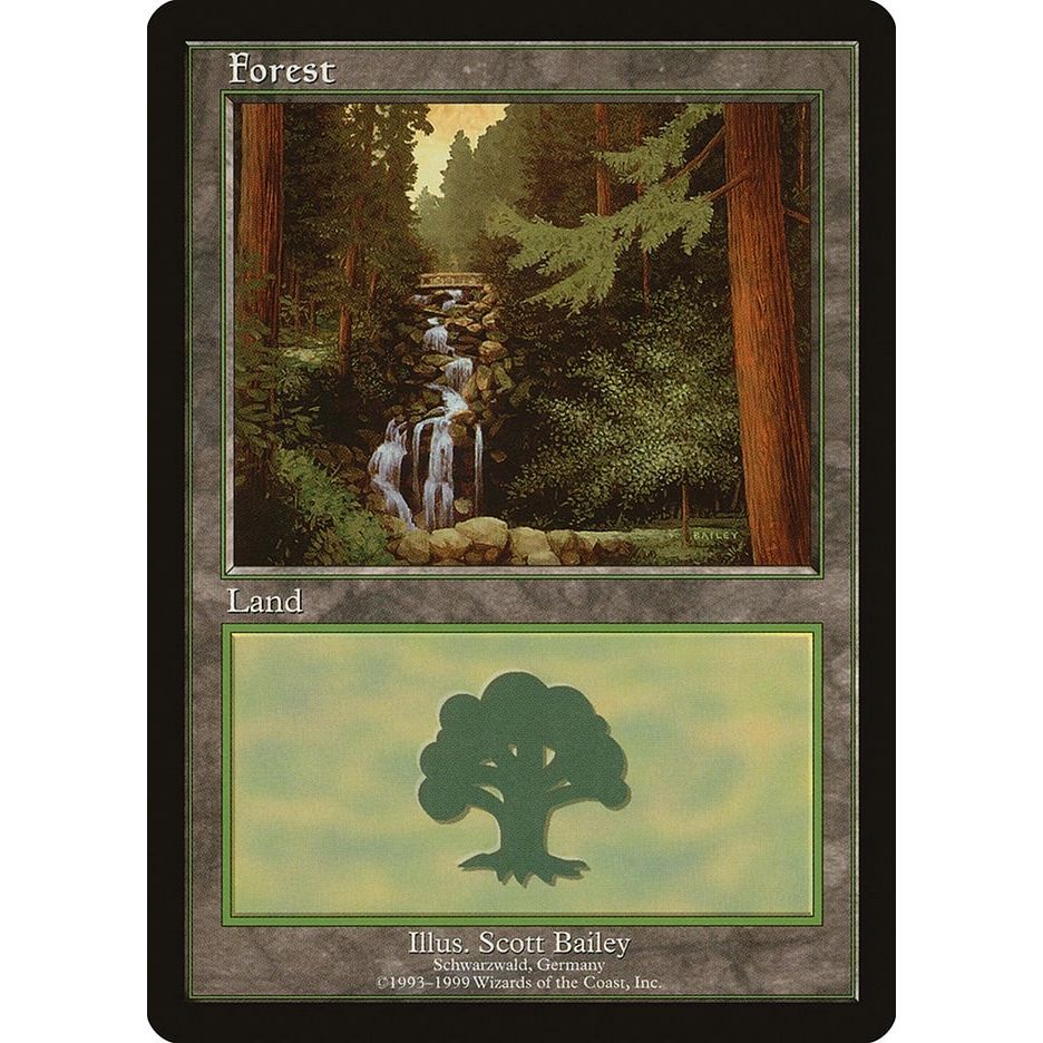 Image for Forest - Schwarzwald (1) (EURO) - Magic: The Gathering