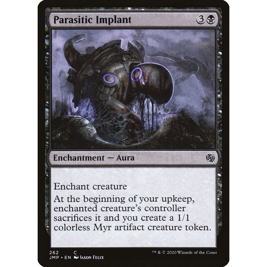 Image for Parasitic Implant (262) (JMP) - Magic: The Gathering