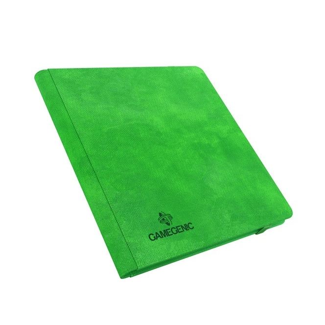 Image for GameGenic Prime Album 24-Pocket Side-Loading - Green - Storage Albums